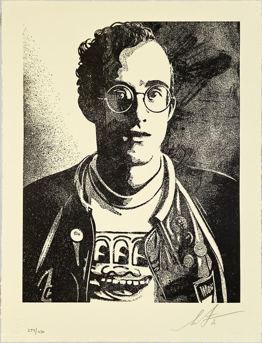 SHEPARD FAIREY 'Art is for Everybody' (Keith Haring) (1 of 9)