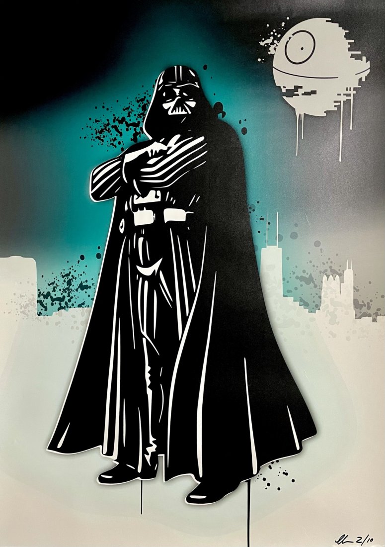 CHRIS BOYLE 'Darth Star' Offset Lithograph (1 of 5)