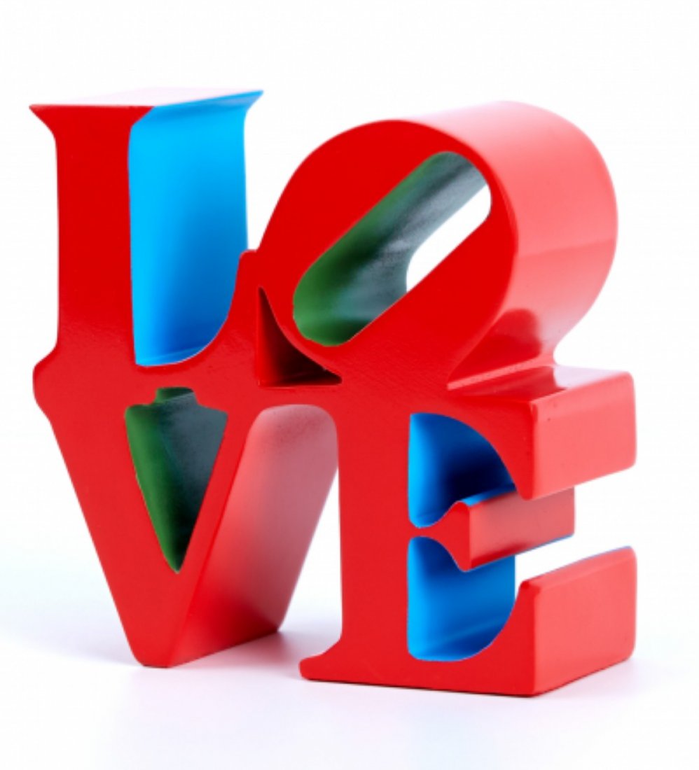 ROBERT INDIANA (after) 'LOVE' Fine Art Sculpture (1 of 7)