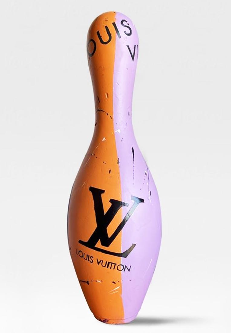 STEF 'Louis Vuitton McDuck' Original on Bowling Pin (1 of 11)