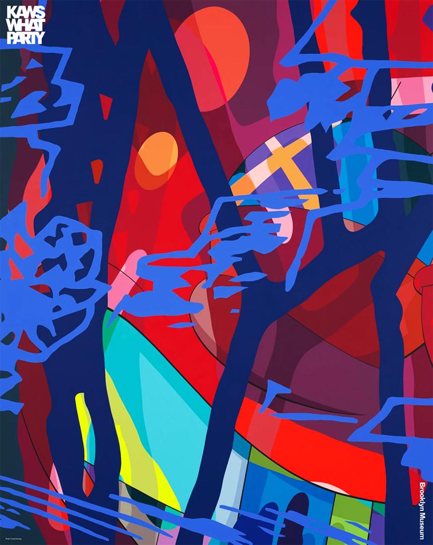 KAWS 'What Party: Score Years' Exhibit Poster (1 of 2)