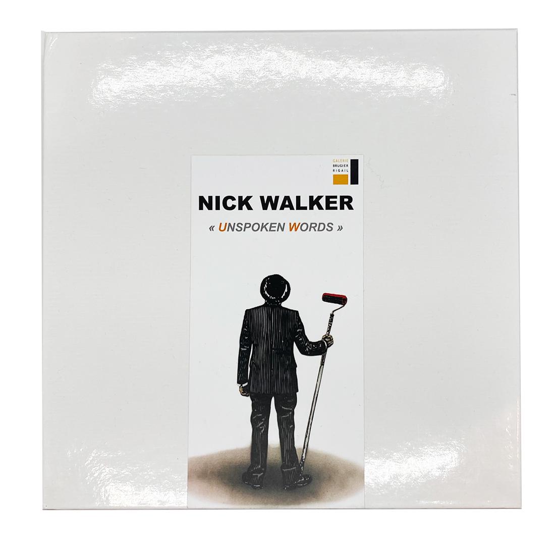 NICK WALKER 'Unspoken Words' 1st Edition Book/Case (1 of 8)