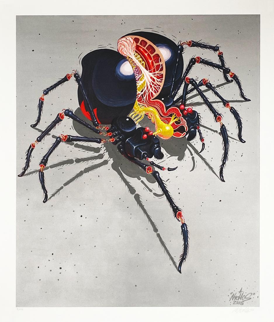 NYCHOS 'Dissection of a Black Widow' Giclée Print (1 of 11)
