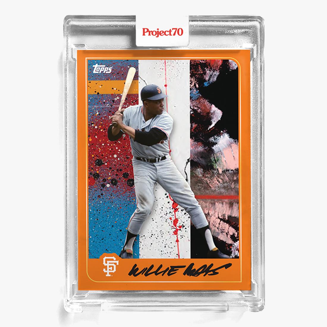 FUTURA x Topps 'Giants: Willie Mays' Baseball Card (1 of 4)