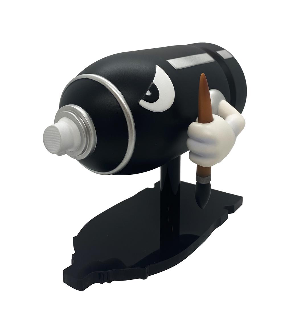 JUCE GACE 'Warpaint' SIGNED Vinyl Art Figure (1 of 10)