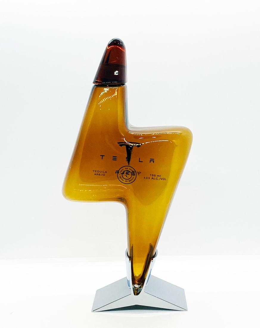 TESLA 'Tesla Tequila' Limited Edition Bottle Display (1 of 7)