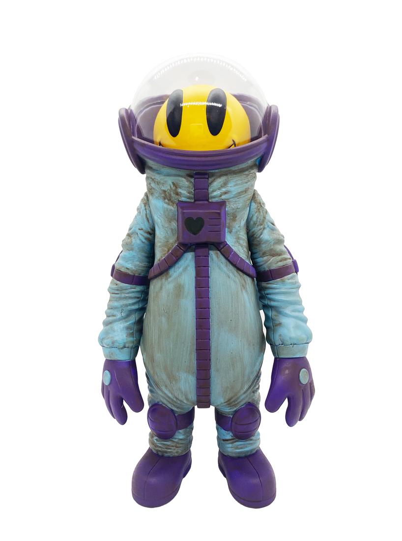 RYCA 'Space Cadet' SIGNED Carded Vinyl Art Figure: 'Space Cadet' by RYCA aka Ryan Callanan, 2021 Collab. with NEMA Studios. 10 x 5.5 x 4 Inches (figure) 14 x 10 x 4.2 Inches (package) Collectible designer art figure based on the artist's famous charac