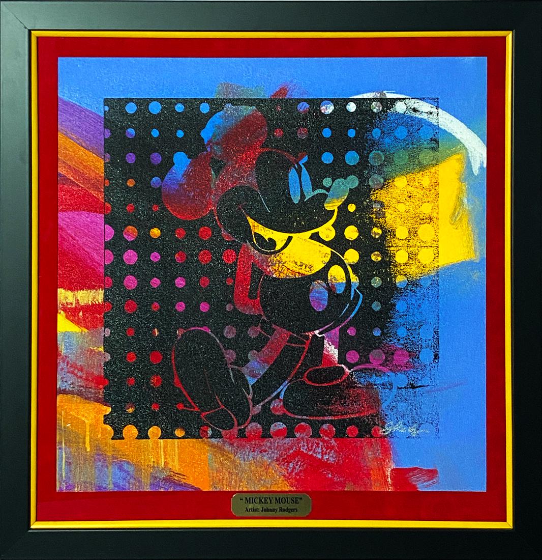 GAIL (Johnny) RODGERS 'Mickey Mouse' Original on Canvas (1 of 9)