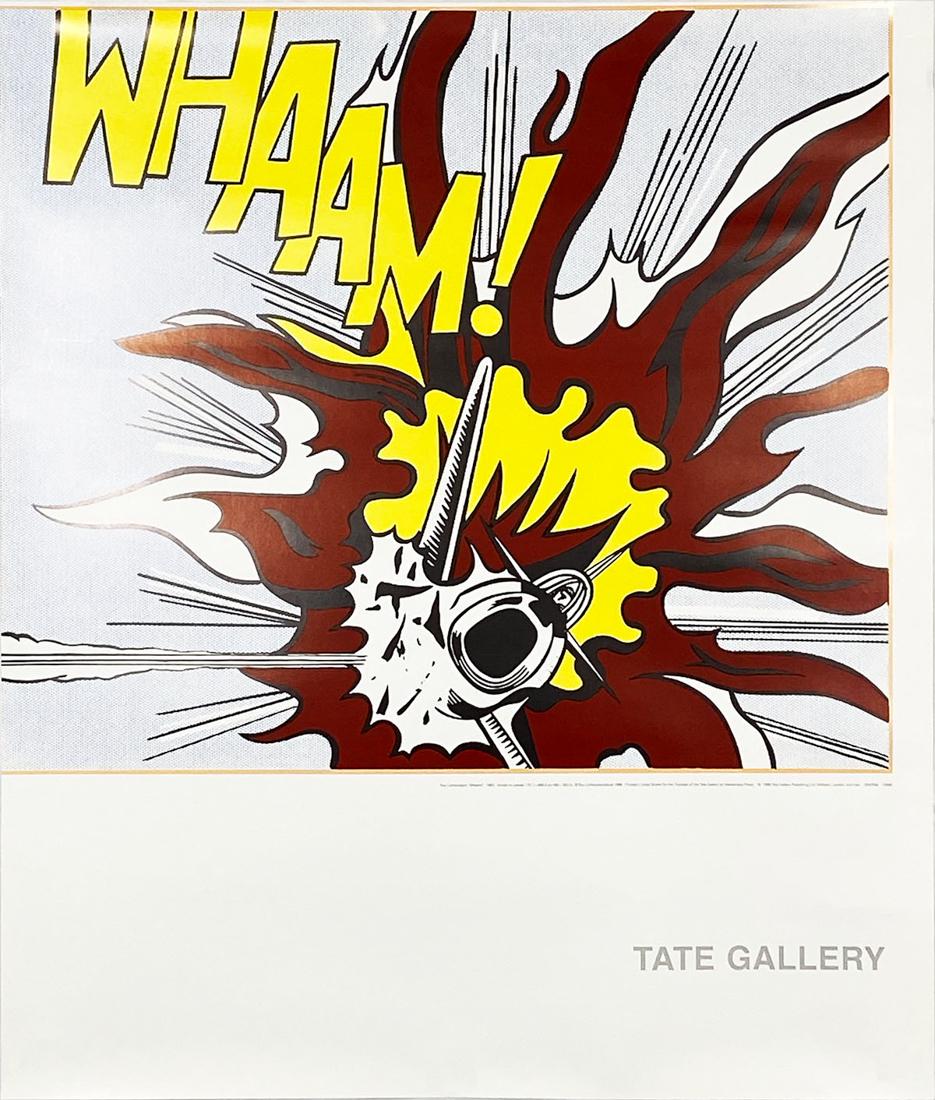 ROY LICHTENSTEIN 'WHAAM!' Lithograph Print (1 of 7)