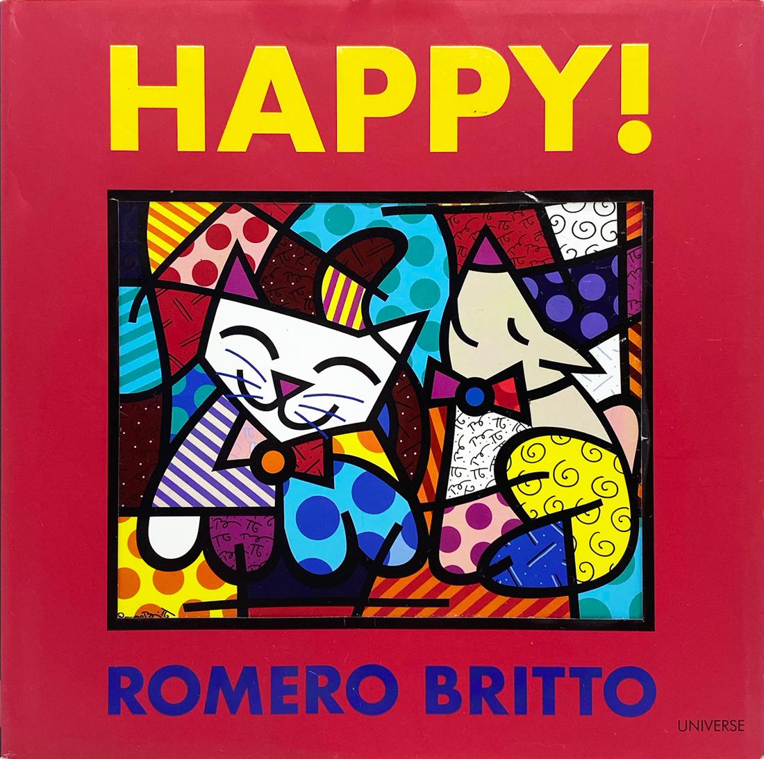 ROMERO BRITTO 'Happy!' Hand-Signed Book (1 of 9)