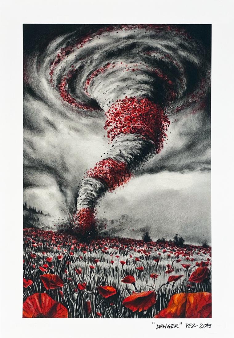 PEZ 'Danger' (Unlimited) Mini Screen Print (1 of 6)