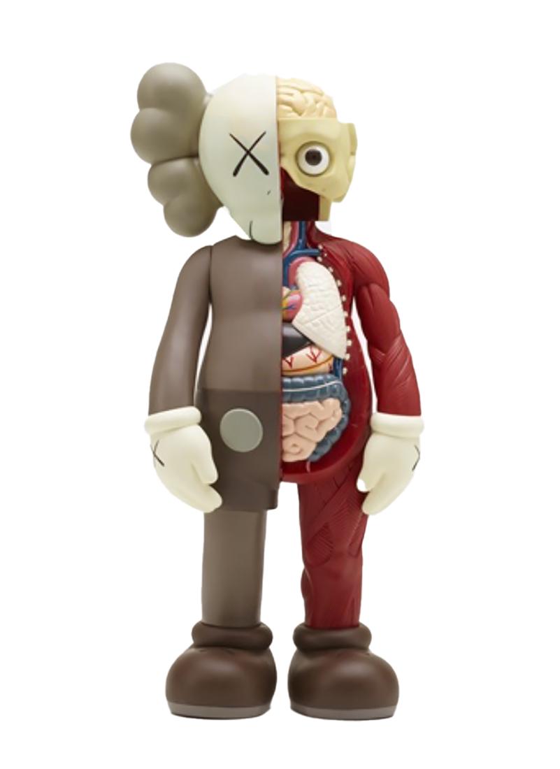 KAWS x Medicom Toy 'Companion' (brown/flayed) Vinyl Art (1 of 7)
