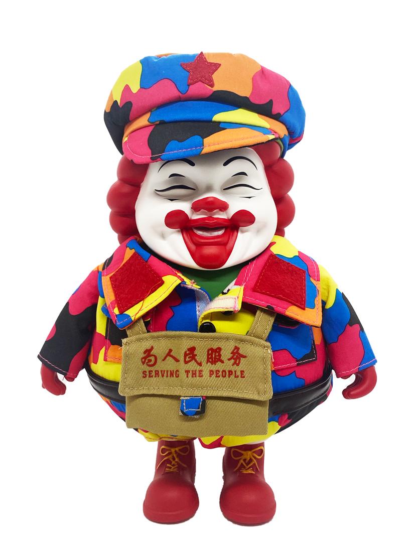 RON ENGLISH 'McSupersized Camo: Seoul' SIGNED Vinyl Art (1 of 11)