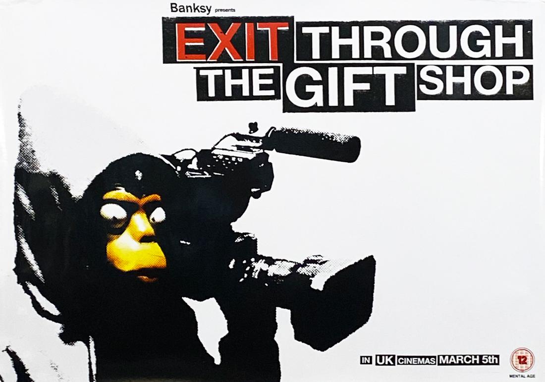 BANKSY 'Exit Through the Gift Shop' Original Poster (1 of 7)