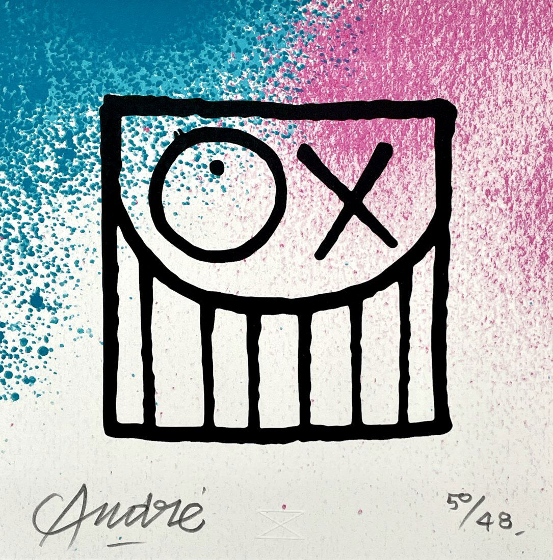 MR. ANDRE 'Mr. A & Miss A - Ox Edition' Screen Print (1 of 7)