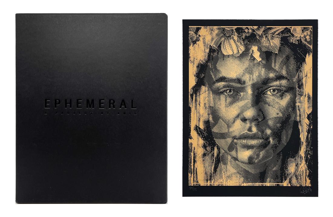 SNIK 'Ephemeral' Special Edition Signed Book + Print (1 of 15)