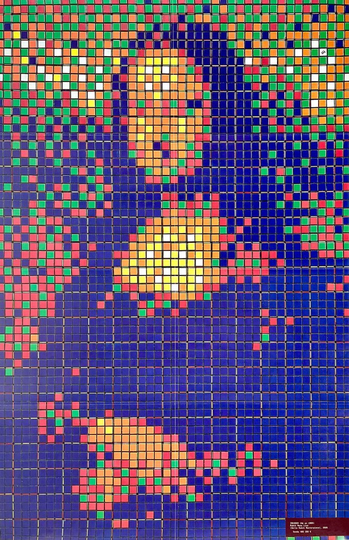 INVADER 'Rubik Mona Lisa' Offset Lithograph (1 of 7)