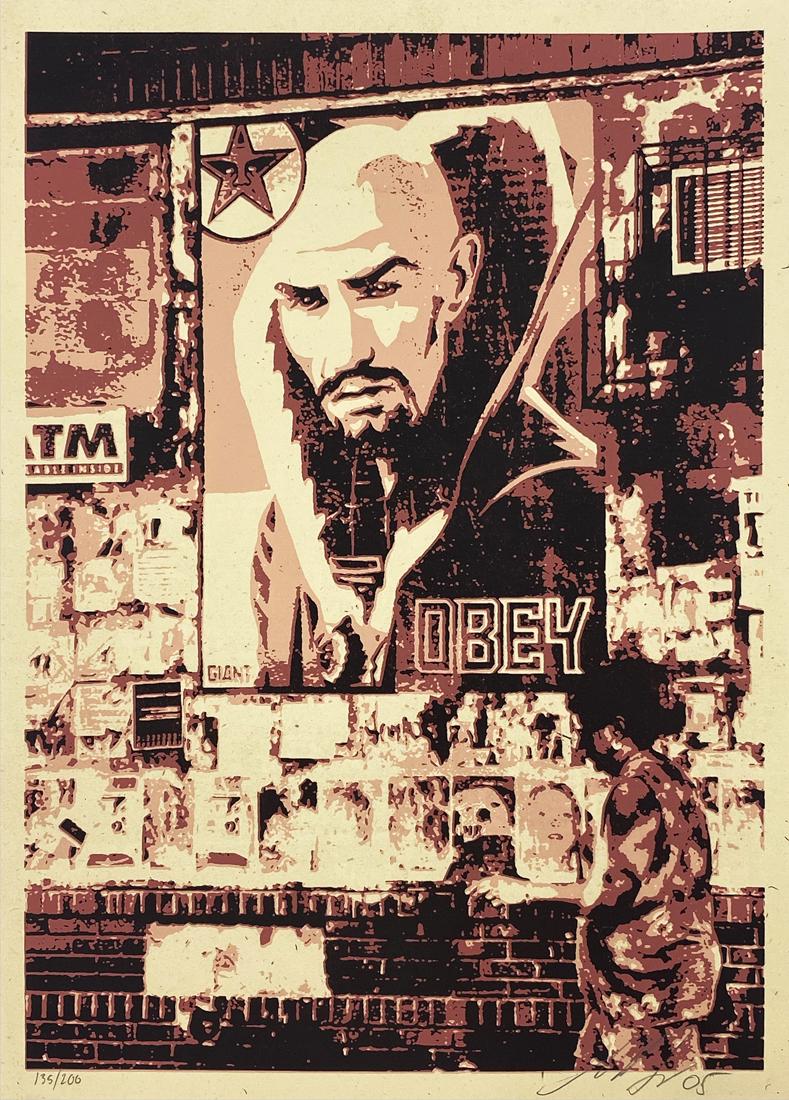 SHEPARD FAIREY 'Post No Bills Set: Ming' Screen Print (1 of 8)