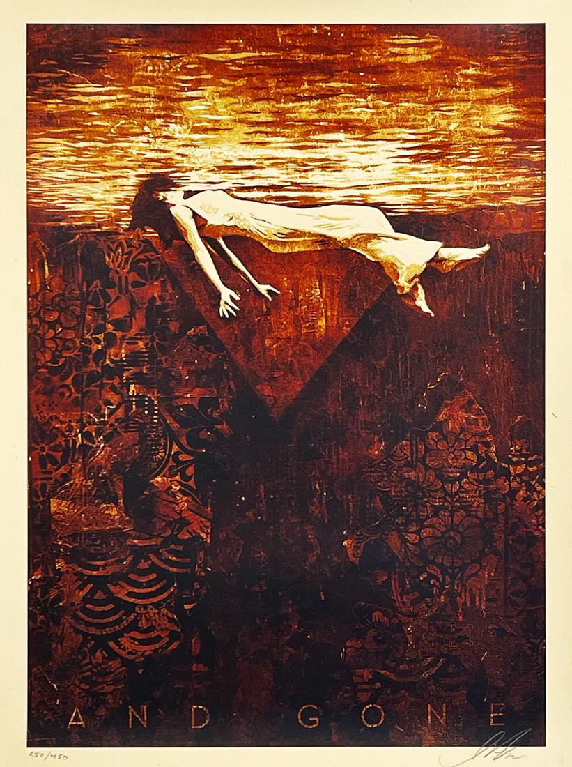 SHEPARD FAIREY 'Clementine' Screen Print (1 of 8)