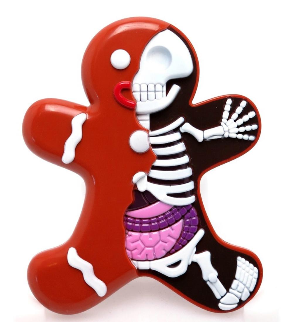 JASON FREENY 'Dissected Gingerbread Man' Art Figure (1 of 7)