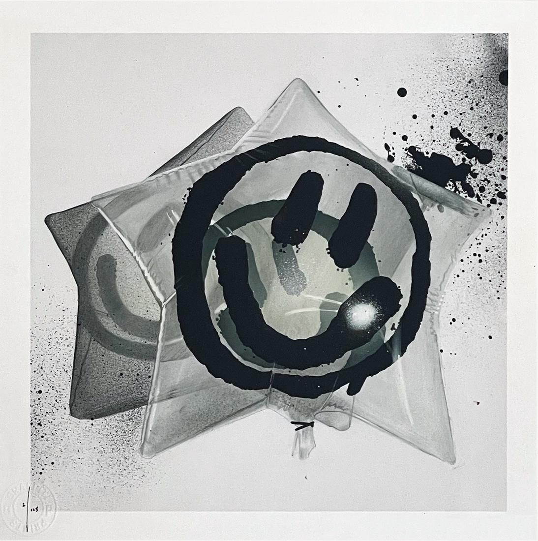 FANAKAPAN 'See Through Smiley' Giclee w/Screen Print (1 of 7)