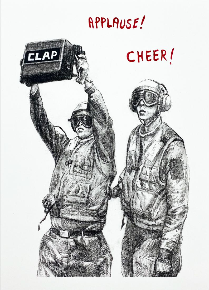 MASON STORM 'Applause' Mini-Screen Print (1 of 7)