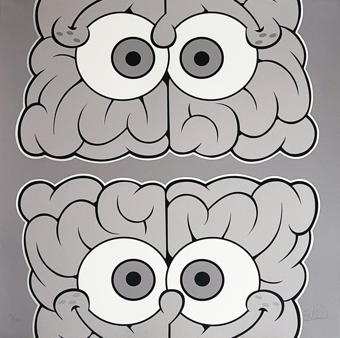 EMILIO GARCIA 'Upside Down' (mono) Giclée Print: 'Upside Down' by Emilio Garcia, 2020 19.7 x 19.7 Inches Giclée print on 100% cotton, deckled bottom edge 308gsm Cotton Rag fine art paper. Limited Edition of 100 (#6/100) Signed and numbered by t