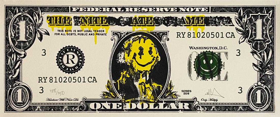 RYCA 'The Nite Ate Me' Hand-Painted Silkscreen Print (1 of 7)