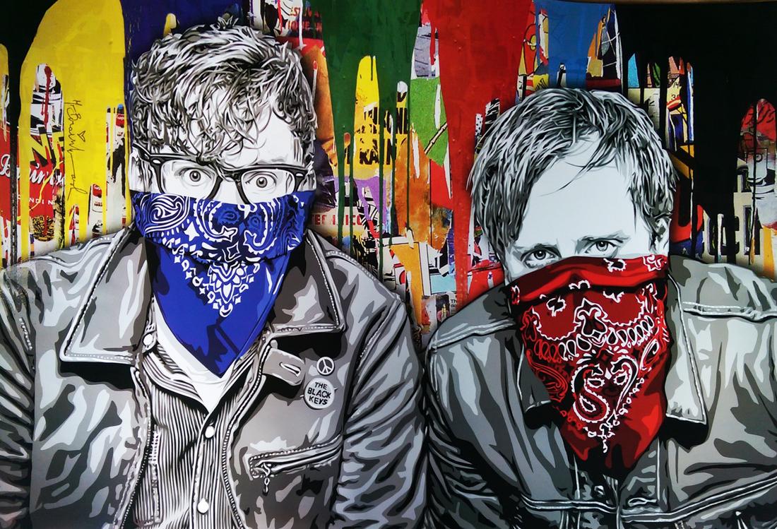 MR. BRAINWASH 'The Black Keys' Offset Lithograph (1 of 8)