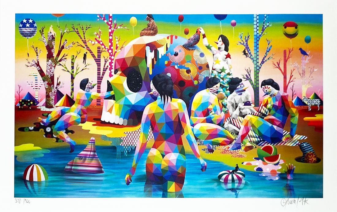 OKUDA 'El Lago Del Deseo' GiclÃ©e Print (1 of 11)