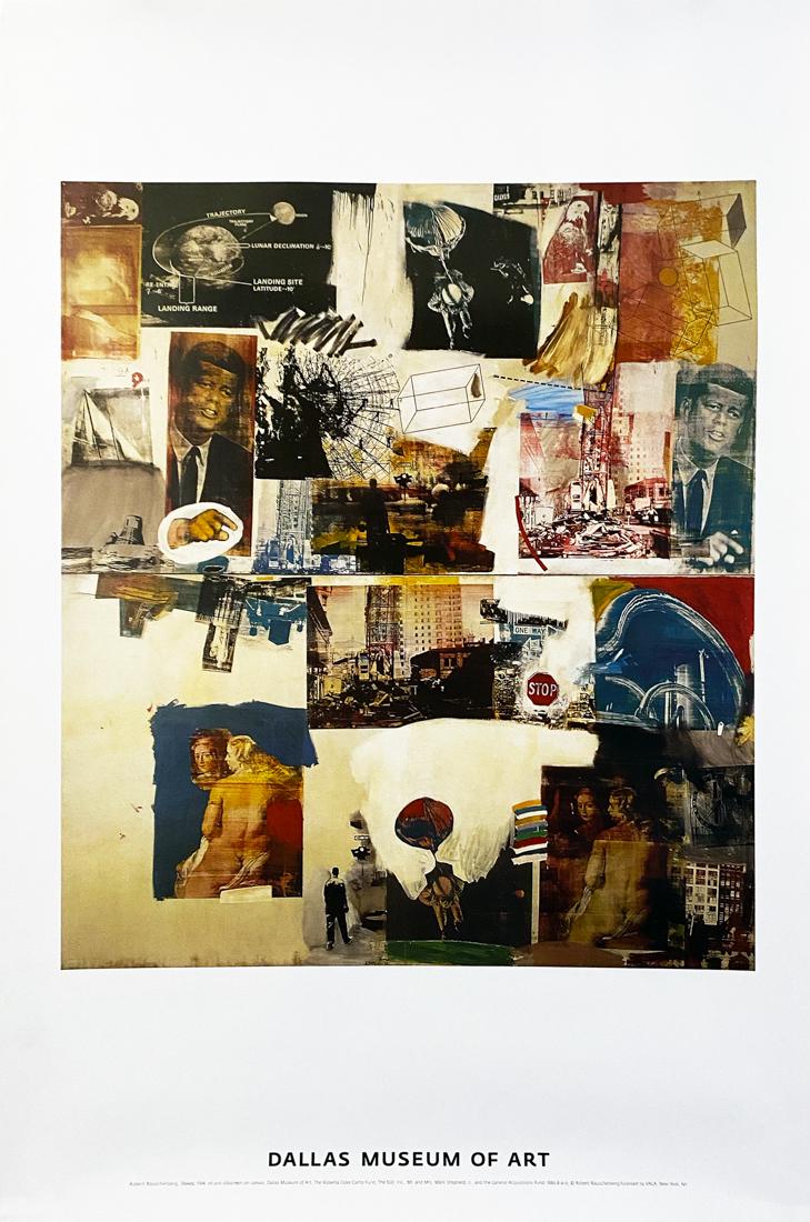ROBERT RAUSCHENBERG 'Skyway' Offset Lithograph (1 of 8)