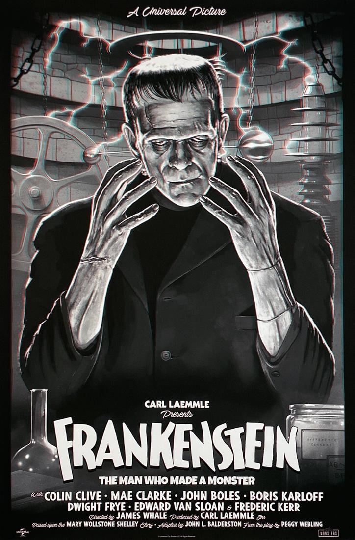 TOM WALKER 'Frankenstein' (3D) GiclÃ©e Print (1 of 8)