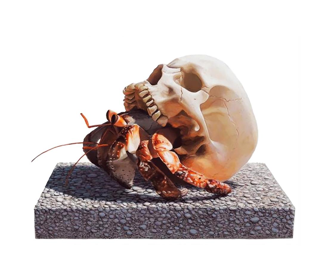 JOSH KEYES x ToyQube 'Migratory Soul' Vinyl Art Sculpture: 'Migratory Soul' by Josh Keyes, 2015 Limited Edition Vinyl art sculpture collab. with ToyQube. Signature Series edition. 10 x 7 x 8 Inches (sculpture) 13.5 x 12 x 10 Inches (box) Amazingly detailed re