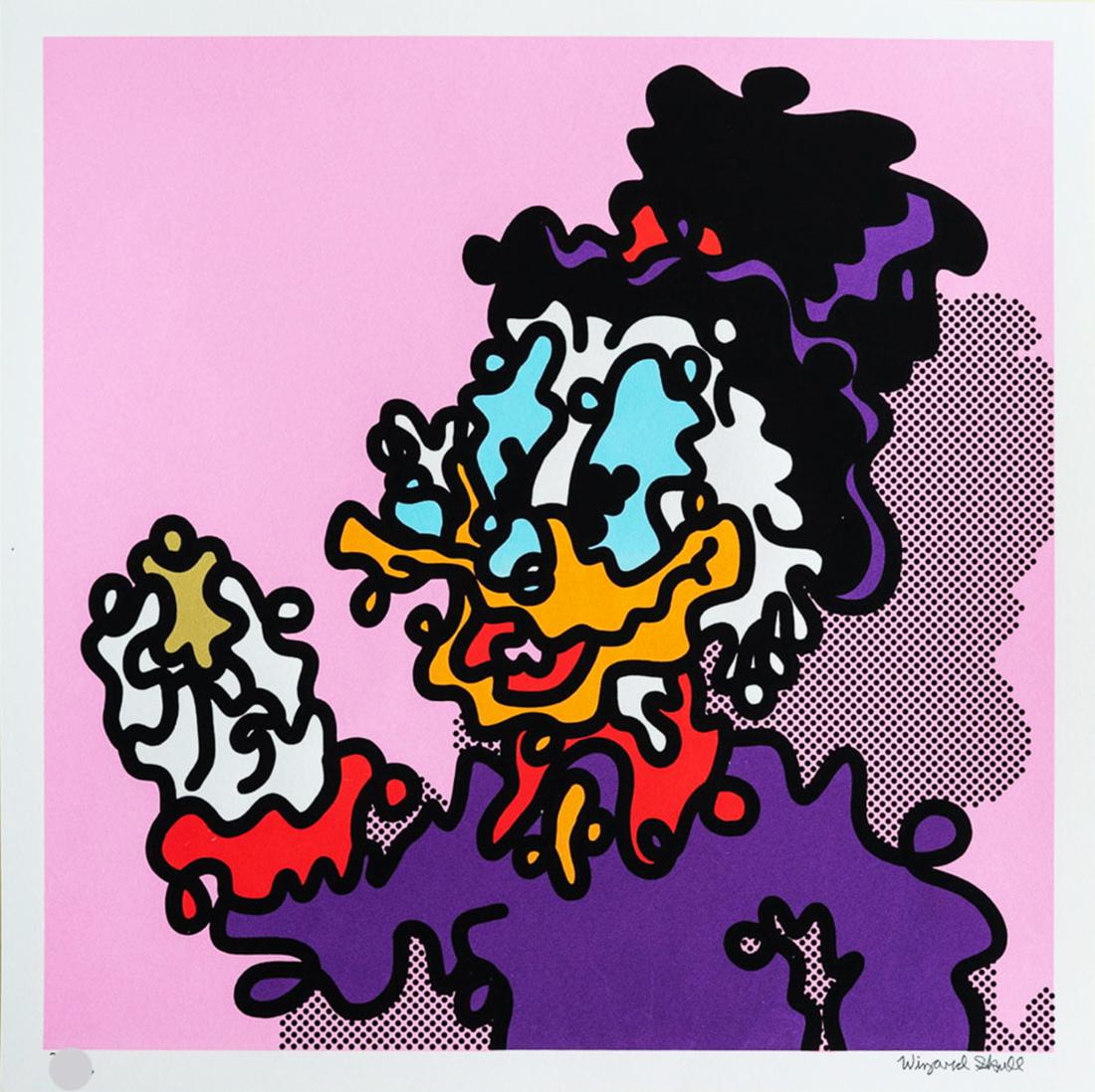 WIZARD SKULL 'Scrooge McDuck' Screen Print (1 of 7)