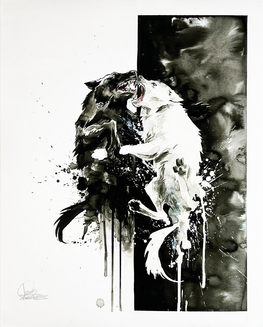 LORA ZOMBIE 'The One You Feed' Screen Print (1 of 9)