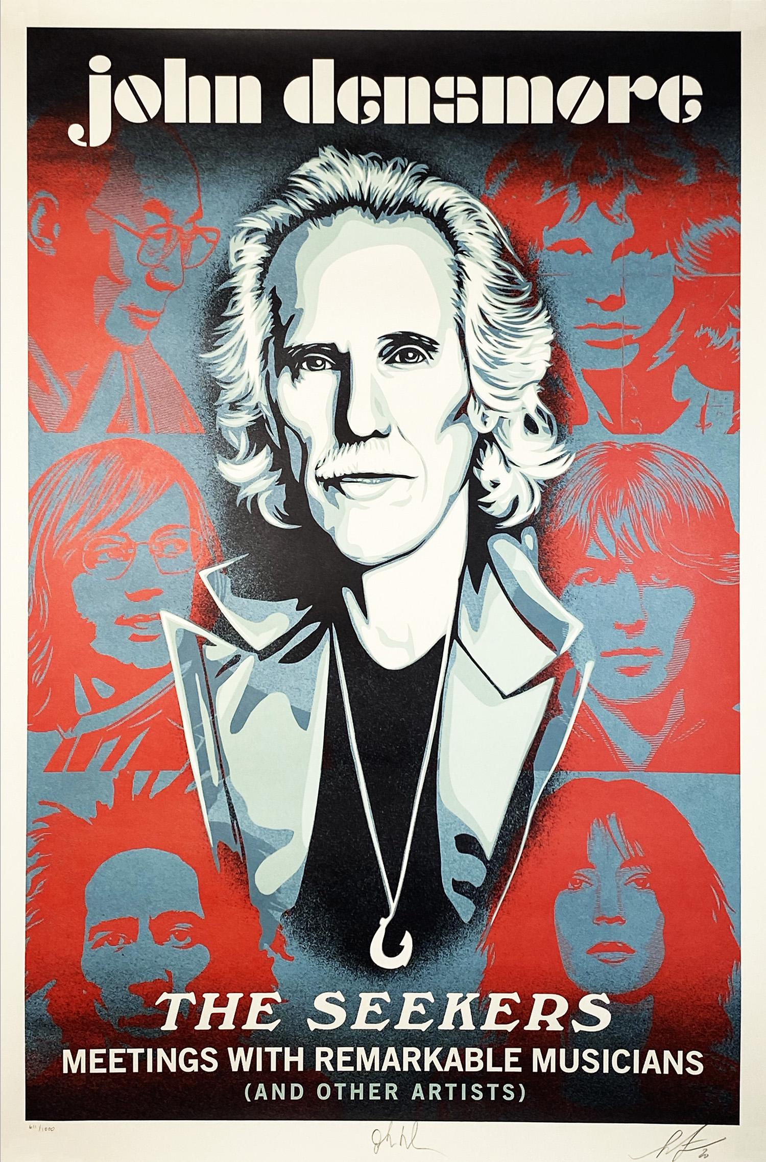 SHEPARD FAIREY 'John Densmore: The Seekers' Offset Lithograph (1 of 11)