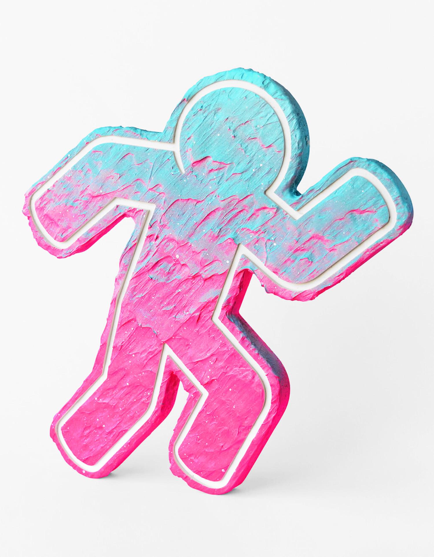 PAHNL 'Flux' Hand-Painted Woodcut Sculpture (1 of 13)