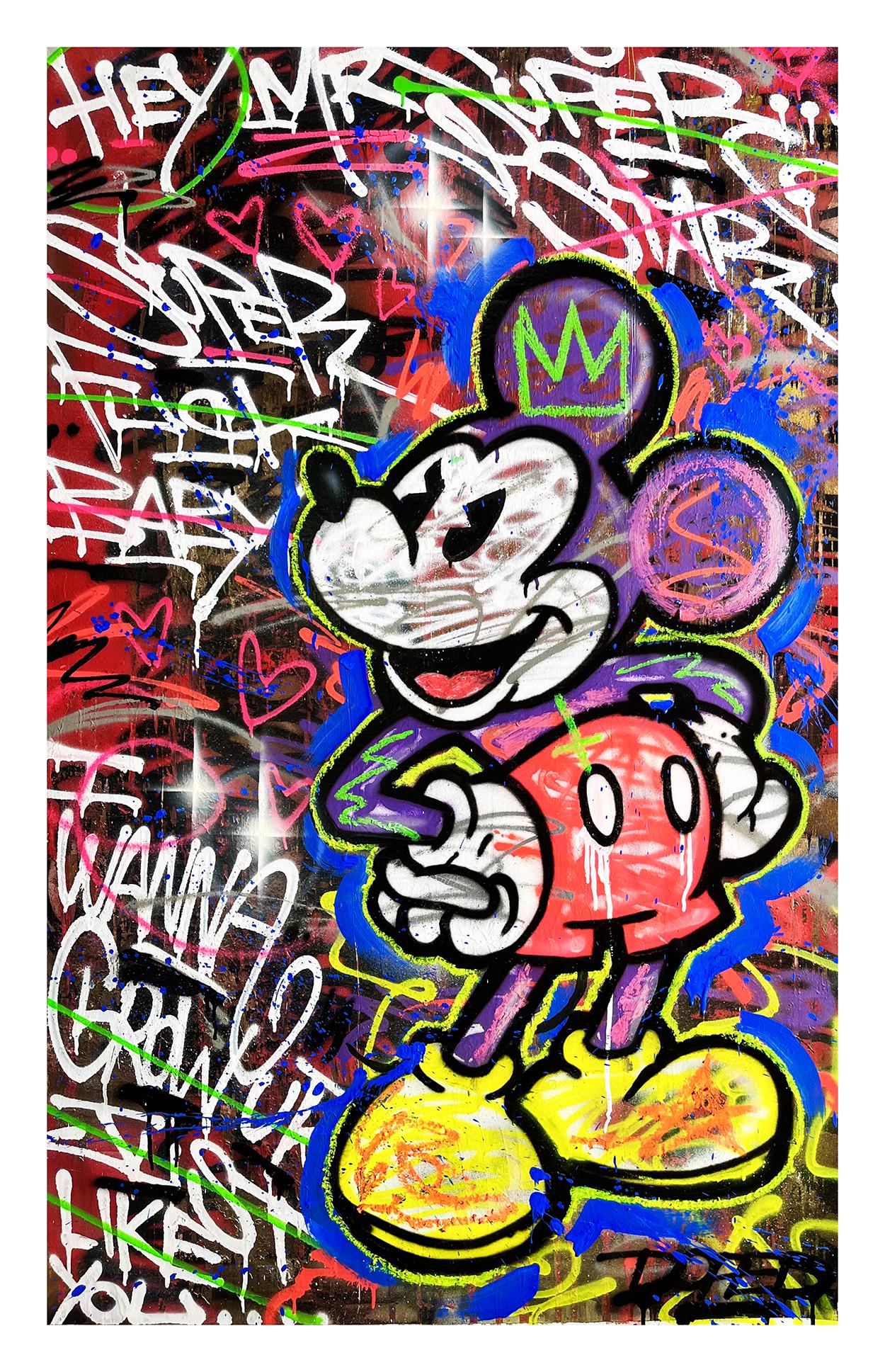 DOPED OUT M 'Mickey - Mr. Superstar' Original on Canvas (1 of 12)