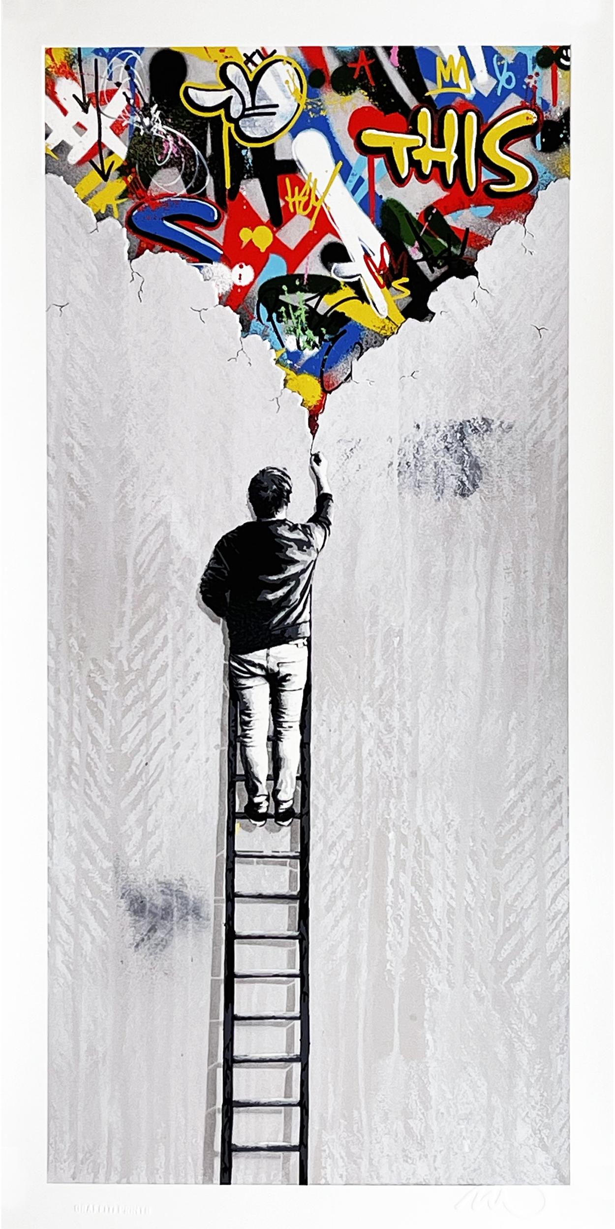 MARTIN WHATSON 'The Crack' GiclÃ©e + Screen Print (1 of 10)