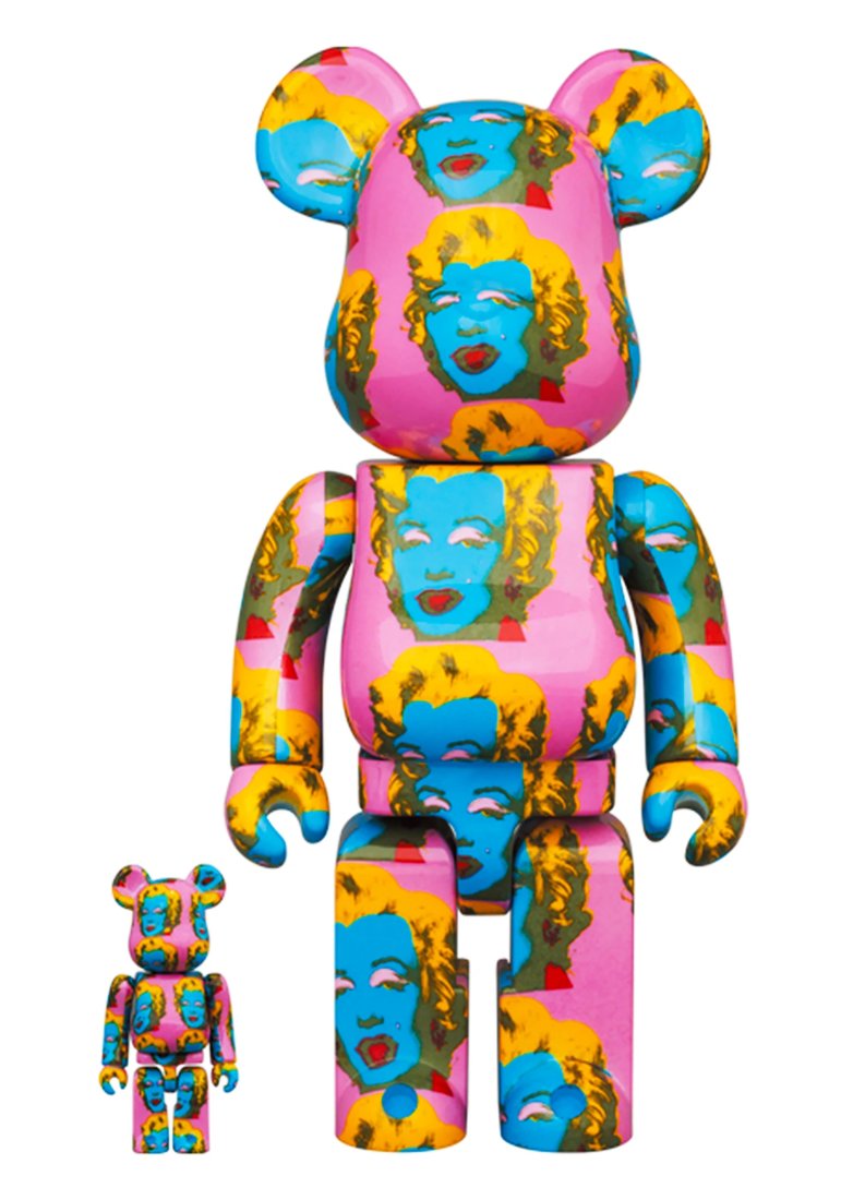 ANDY WARHOL x BE@RBRICK 'Marylin Monroe' Set (1 of 7)