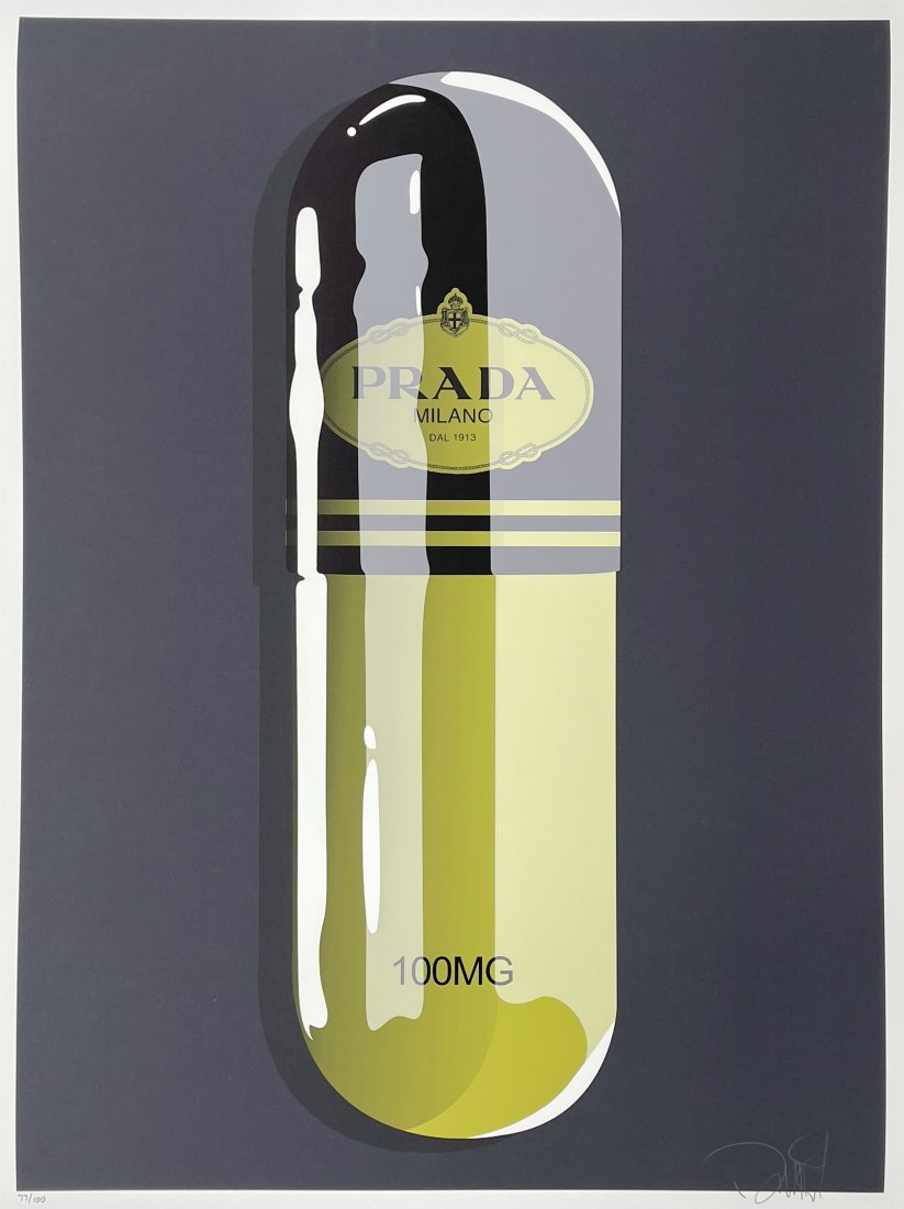 DENIAL 'Fashion Addict: Prada' Giclee Print (1 of 7)