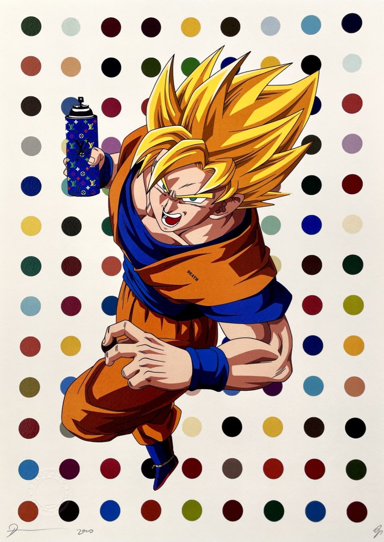 DEATH NYC 'Dragonball Hirst Dots' Giclee Print (1 of 6)