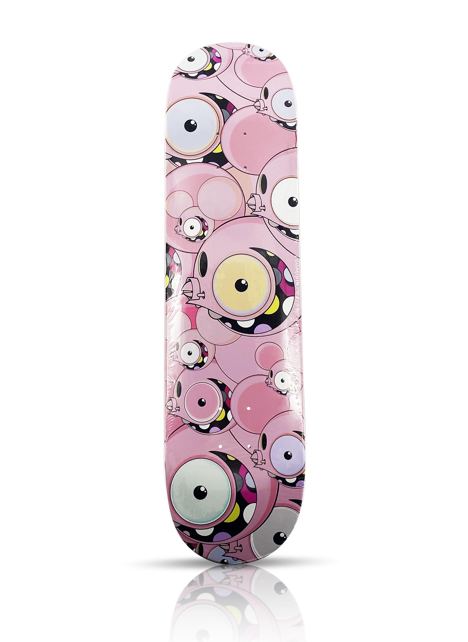 DALEK 'All Over Spacemonkey' Skateboard Deck (1 of 2)