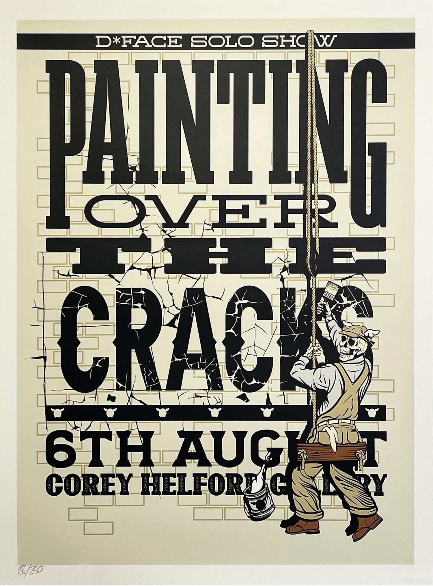 D*FACE 'Painting Over the Cracks' Limited Edition Show Print (1 of 9)
