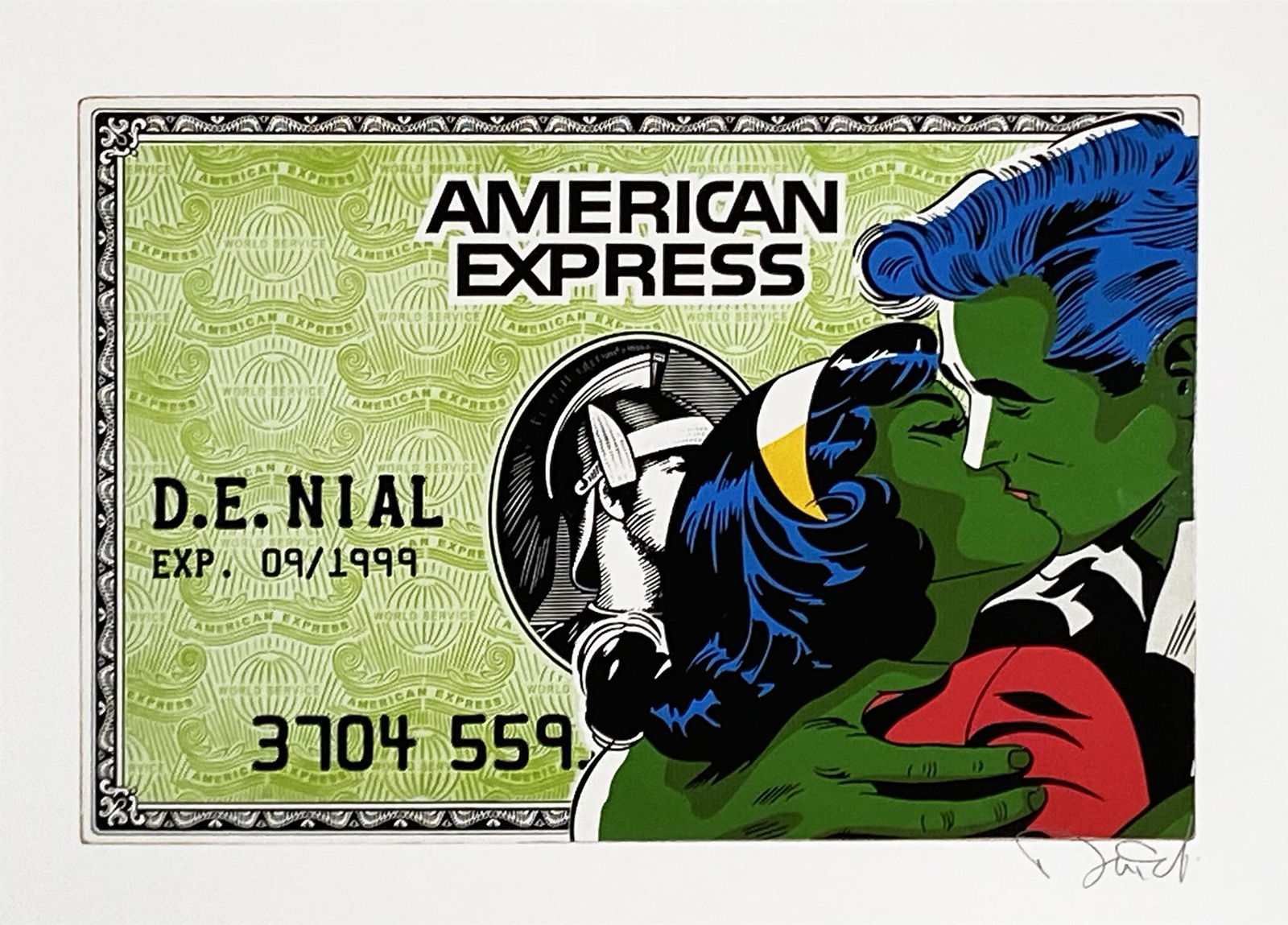 DENIAL 'American Expression' (10x14) Giclée Print (1 of 7)