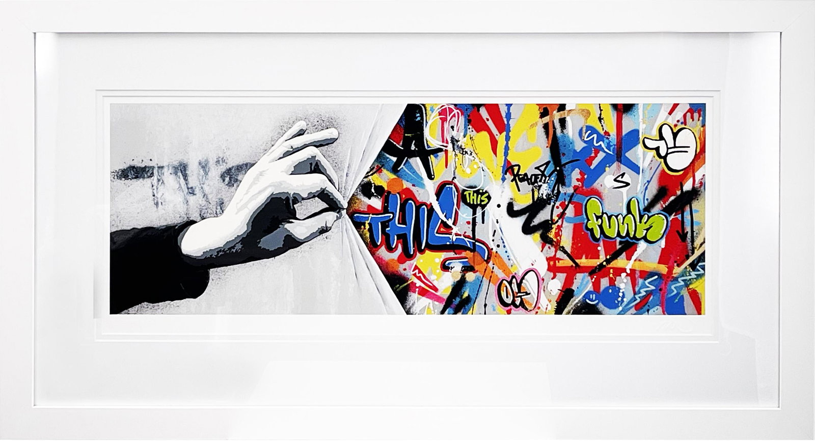 MARTIN WHATSON 'Sneak Peek' Framed Screen Print (1 of 12)