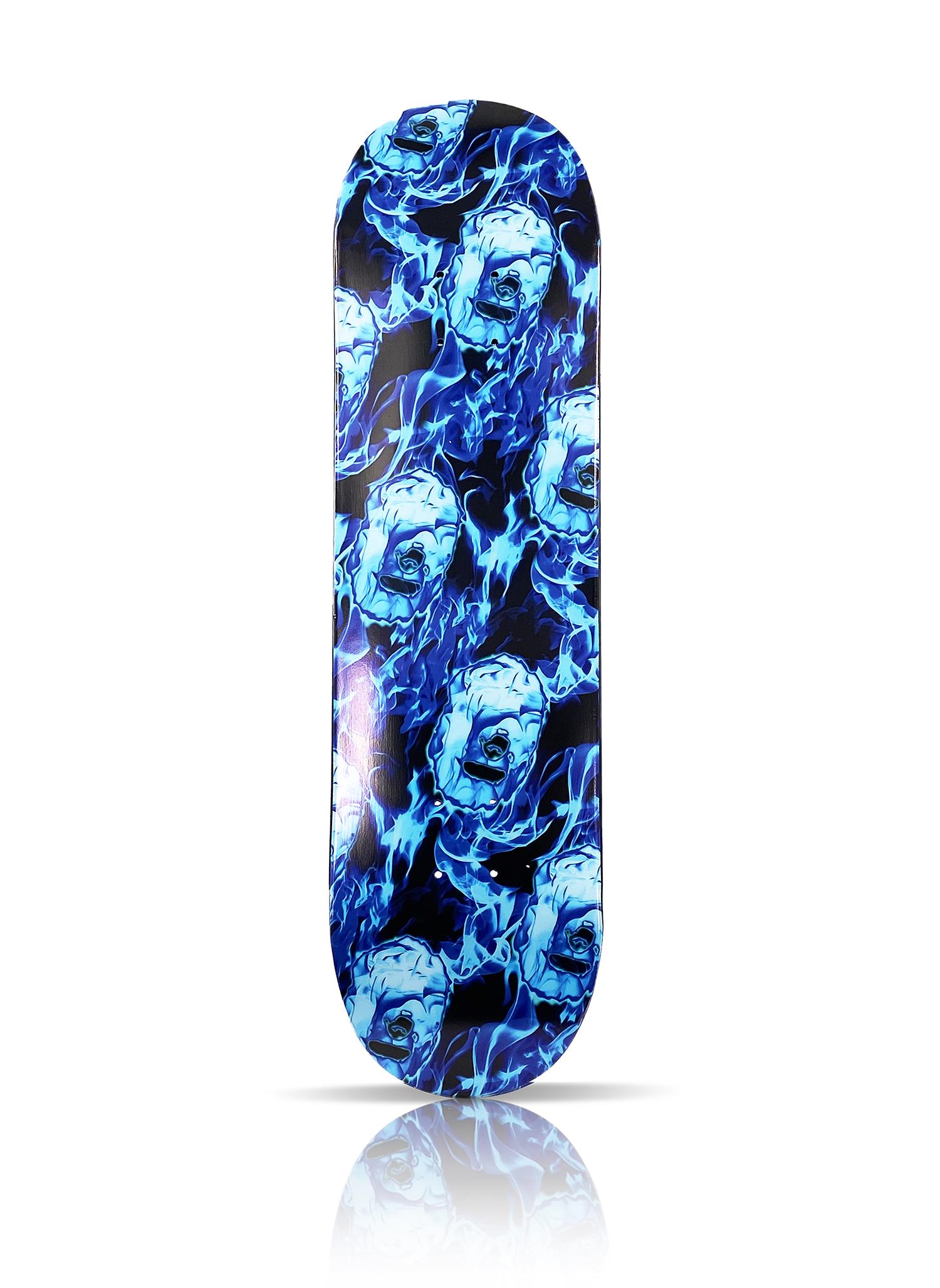 BAPE 'BAPE Flame' Skateboard Deck (1 of 2)