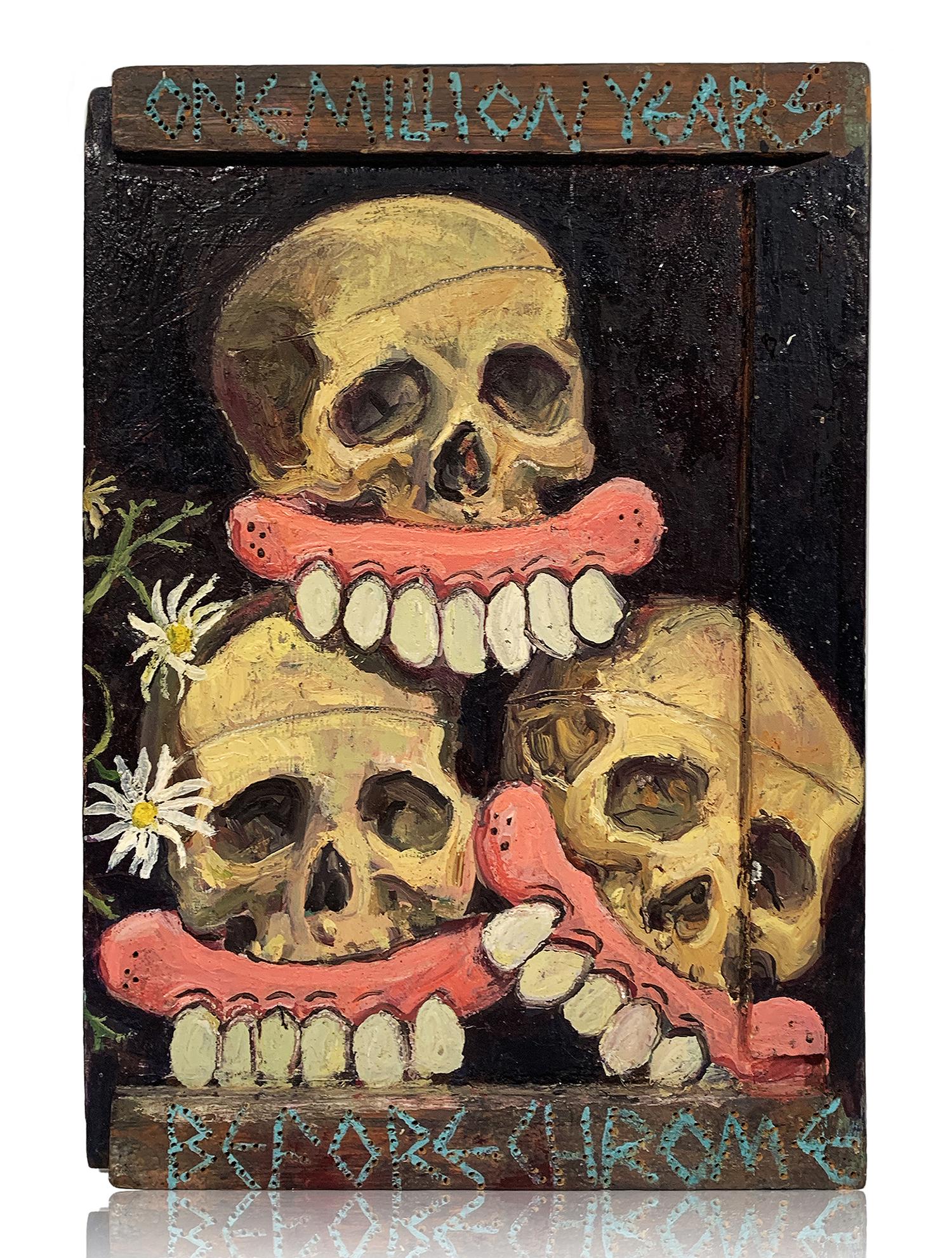 SWEET TOOF 'One Million Years...' Original on Cabinet Drawer (1 of 9)