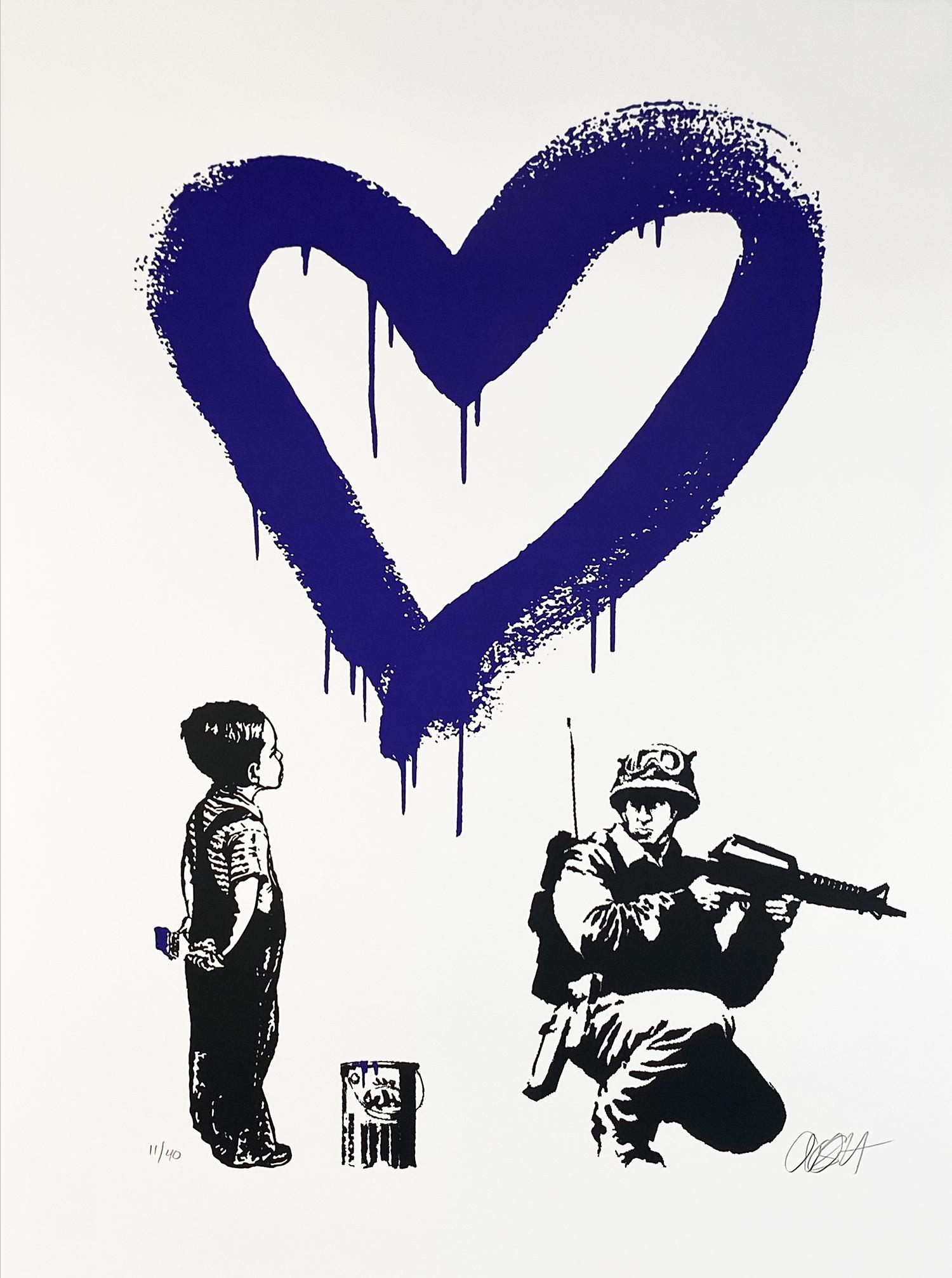 ARMANDO CHAINSAWHANDS 'Soldier of Love' Screen Print (1 of 8)