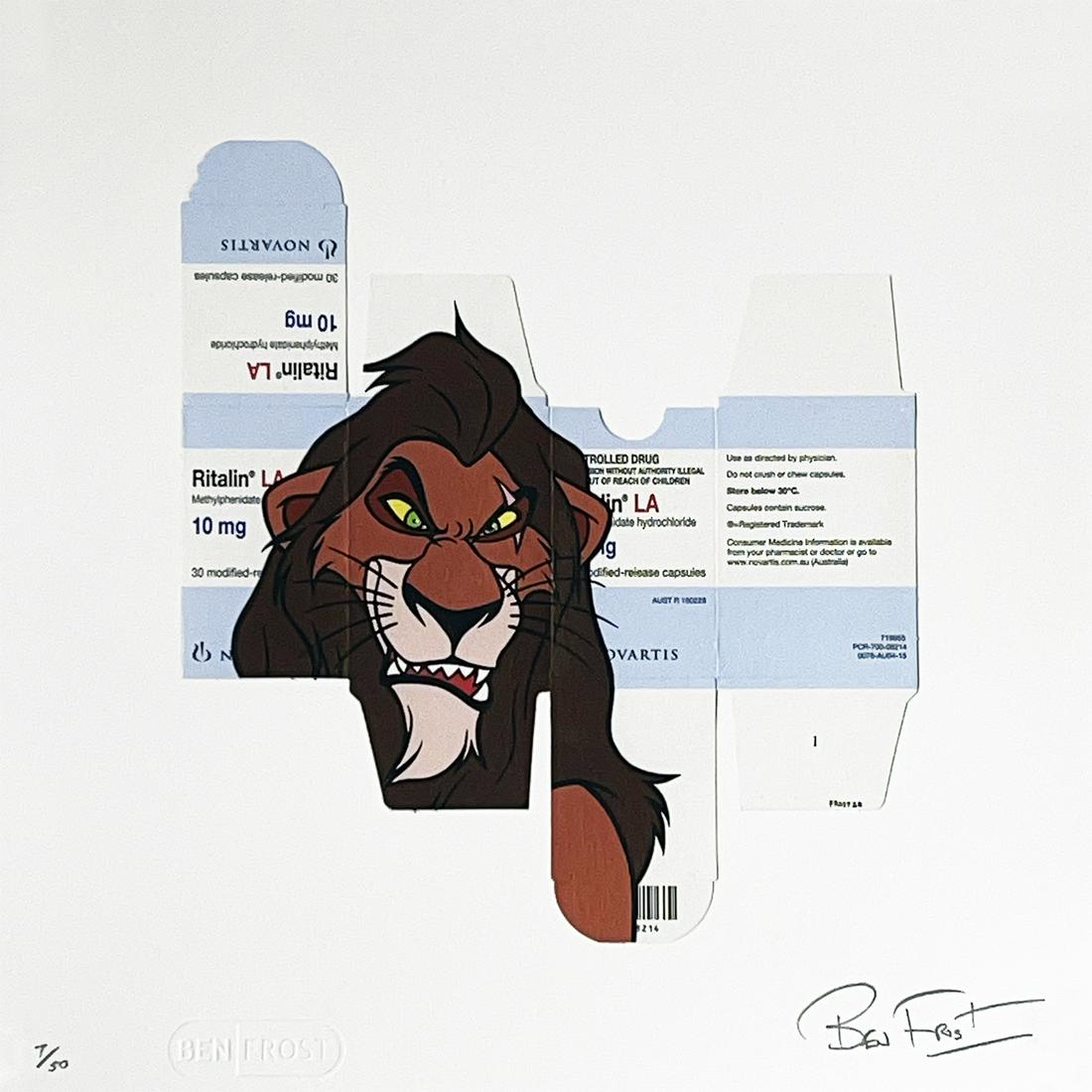 BEN FROST 'Ritalin Scar' Archival Pigment Print (1 of 9)